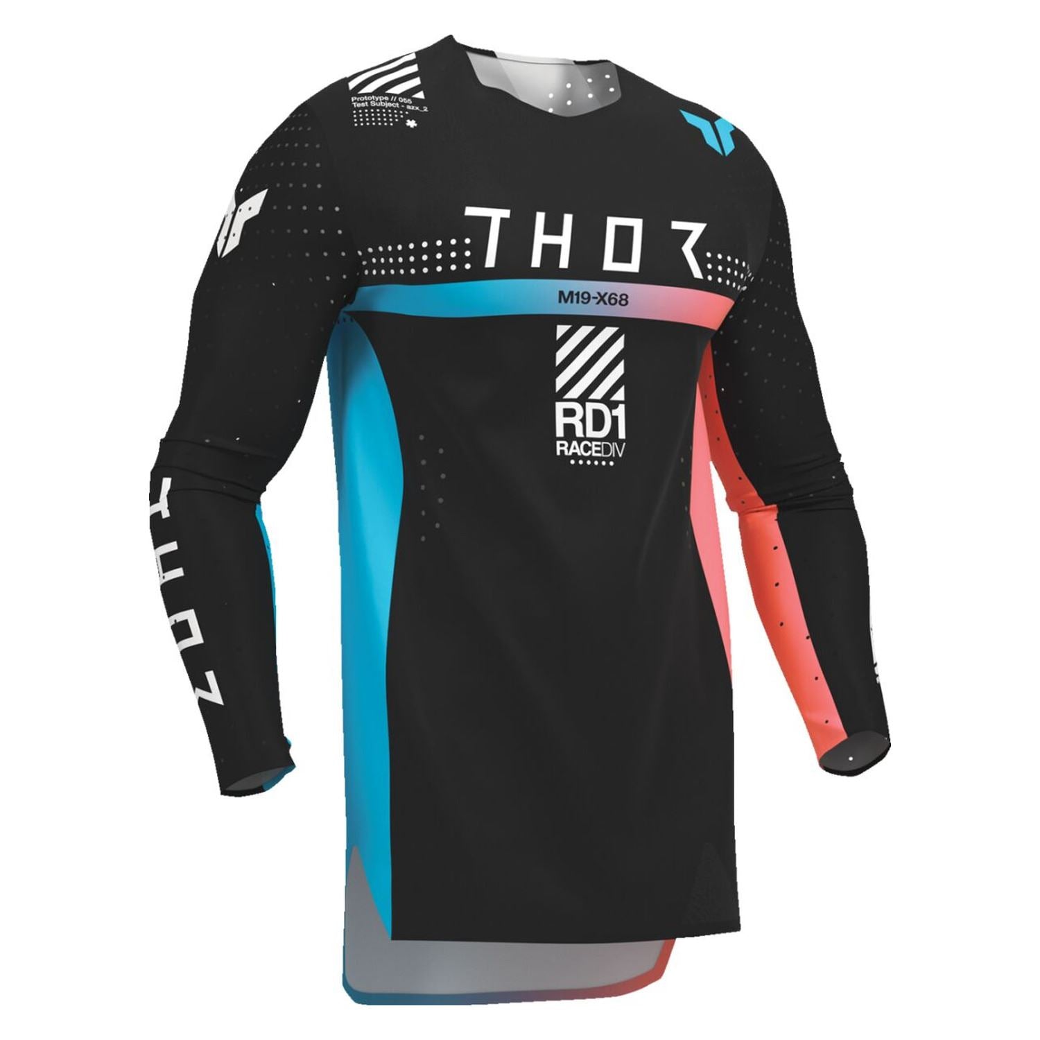 Thor 2026 Youth Sportmode Synth Black MX Jersey